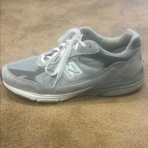 New Balance Made in the USA 993 Heritage Collection Men’s  Gray Athletic Shoes